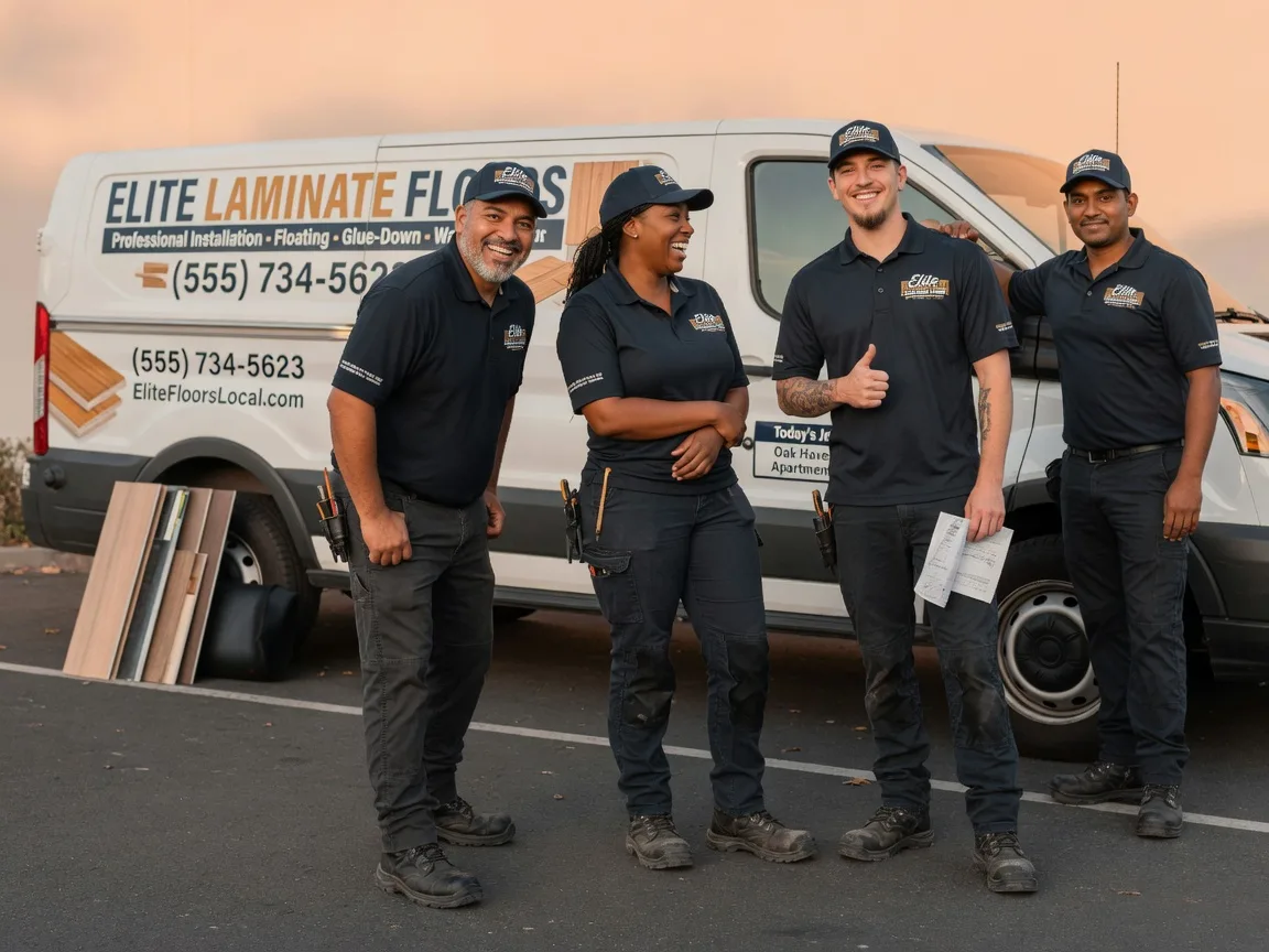 Laminate flooring installation company in Curtiss, WI
